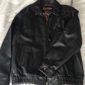 Big & Tall Men’s Leather Jacket